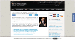 Desktop Screenshot of peteandersen.dk